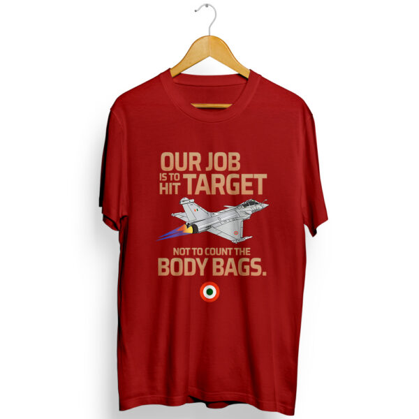 Indian Air Force T-Shirt – Our Job is to Hit the Target - Image 3